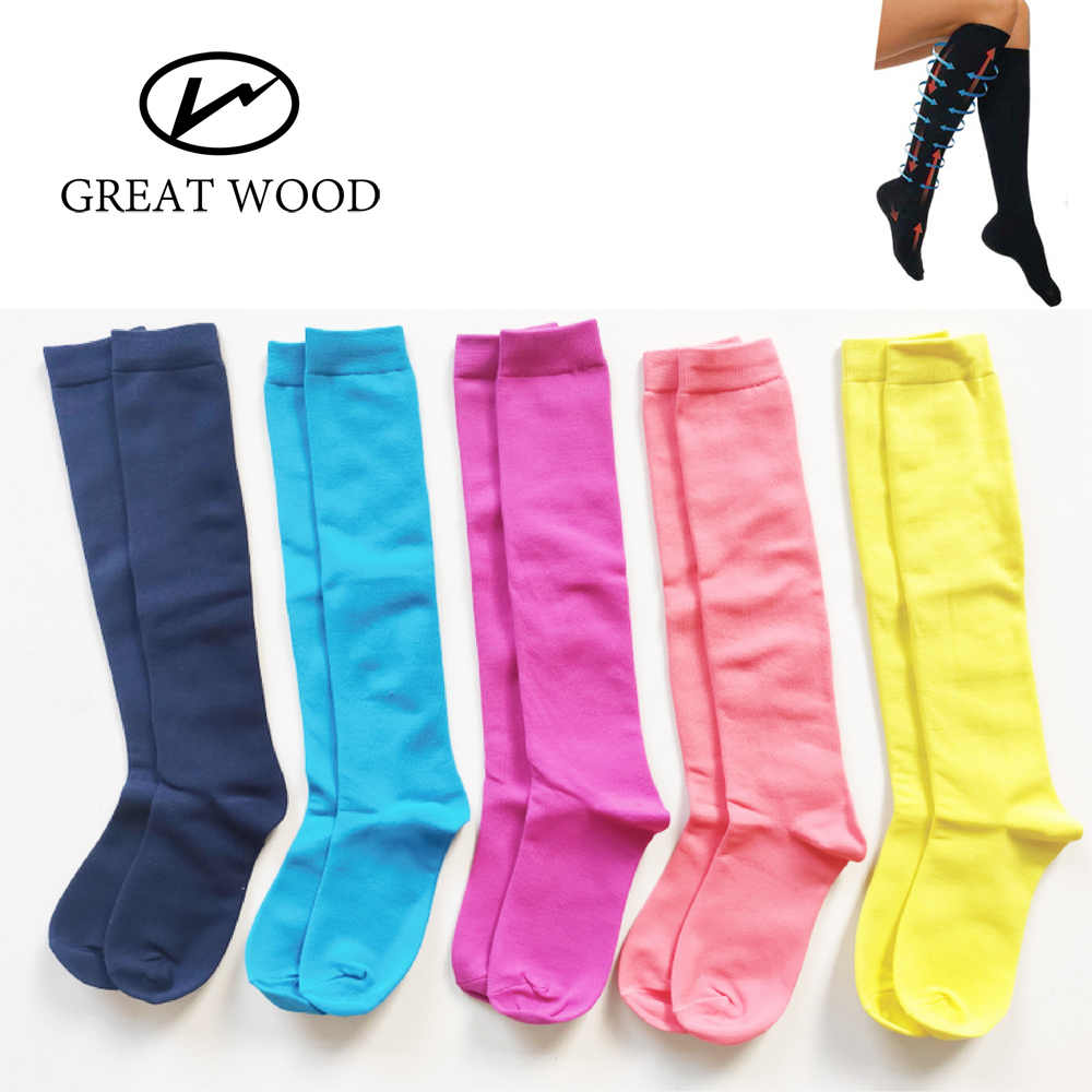 Wholesale 20-30mmhg Running Men Women Athletic Fun Stocking GW9215