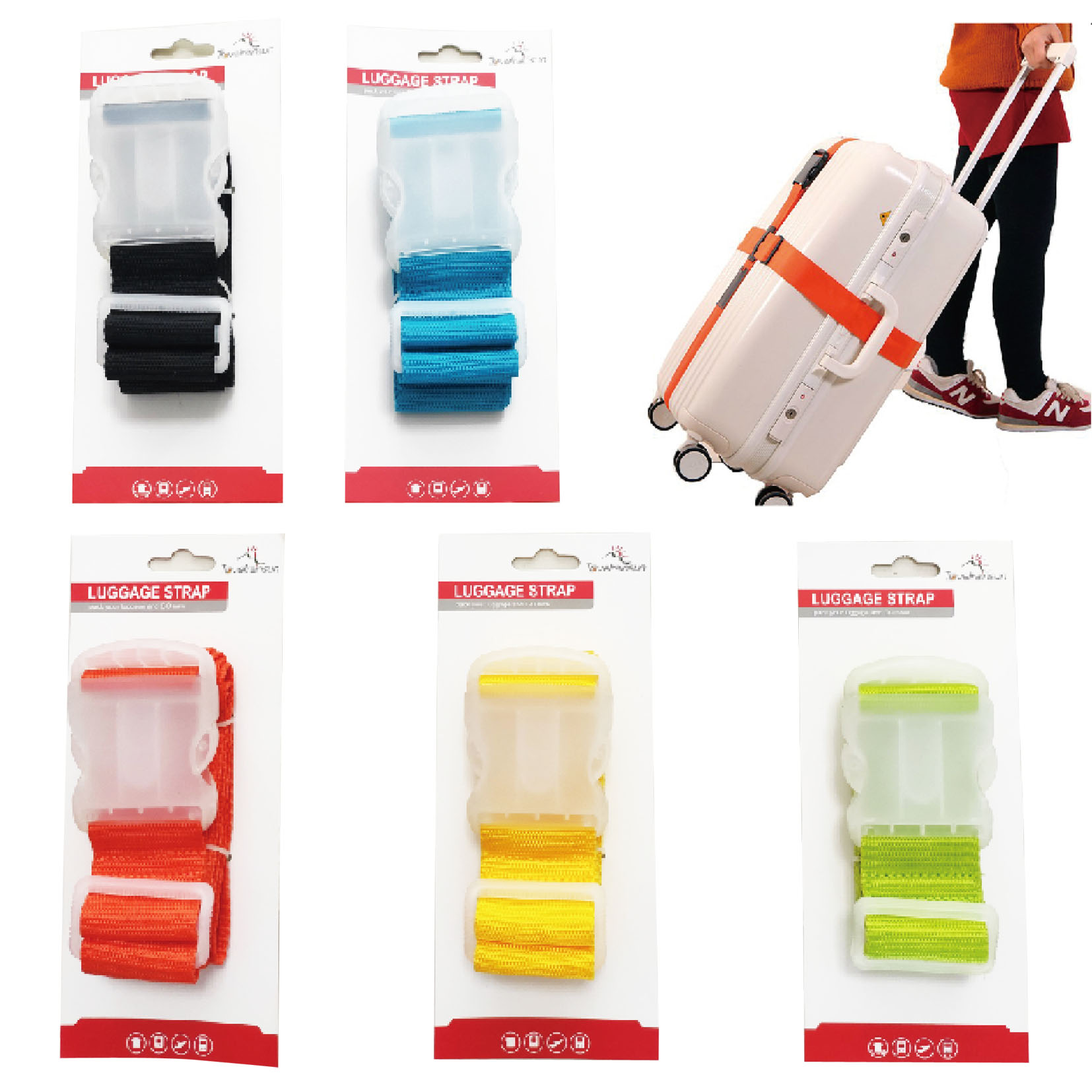 Luggage Belt Travel Belt Suitcase Straps GW8246